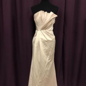 White By Vera Wang Champagne Dress